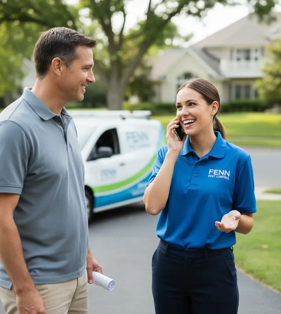 Fenn Pest Control customer support in Krum